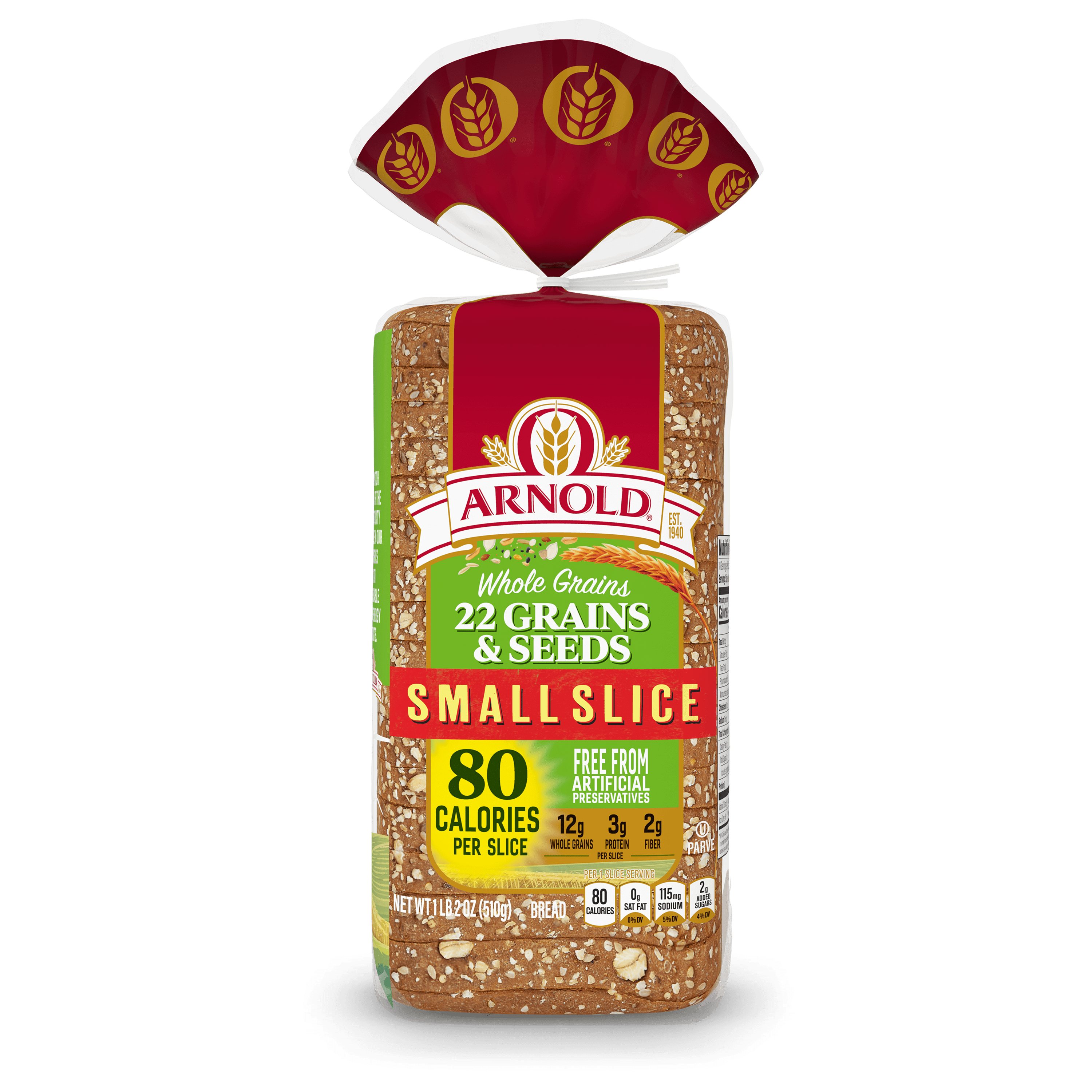 Arnold Whole Grains 22 Grains & Seeds Bread